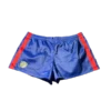 Knights Footy Shorts Old School Royal Blue and Red